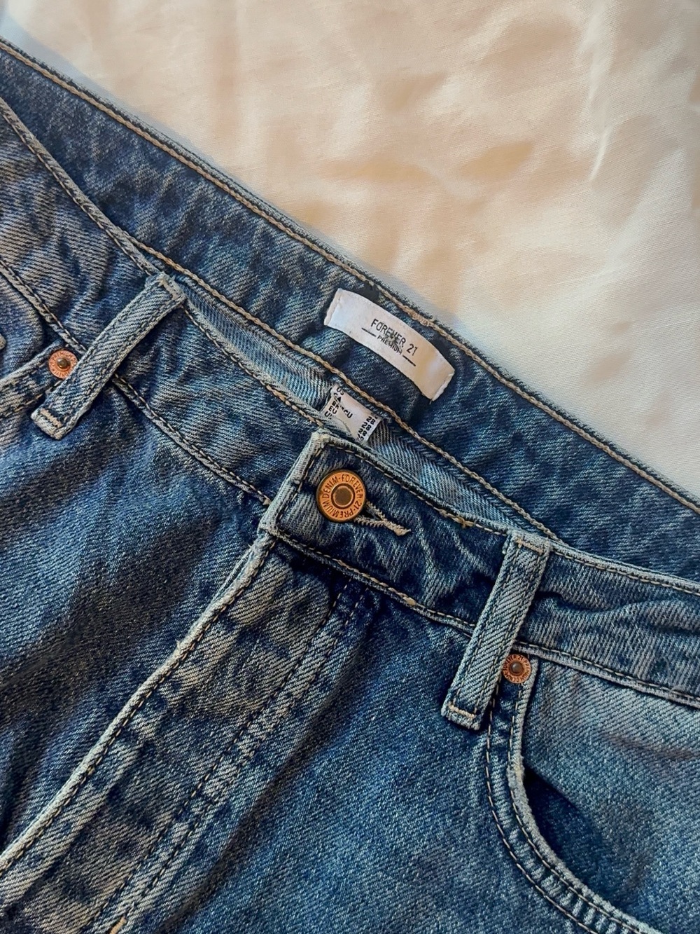 Forever 21 Blue Womens Denim Jeans